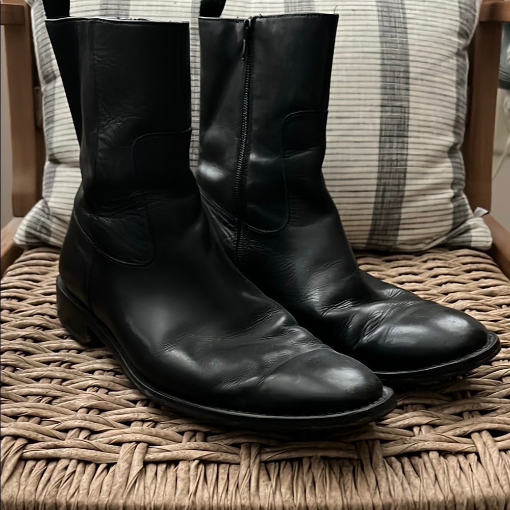 Banana Republic Black Leather Boots